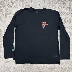 Under Armour T Shirt Loose Heatgear “ Your Are Your Only Limit” Size Large